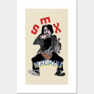 SEX MACHINE Posters and Art